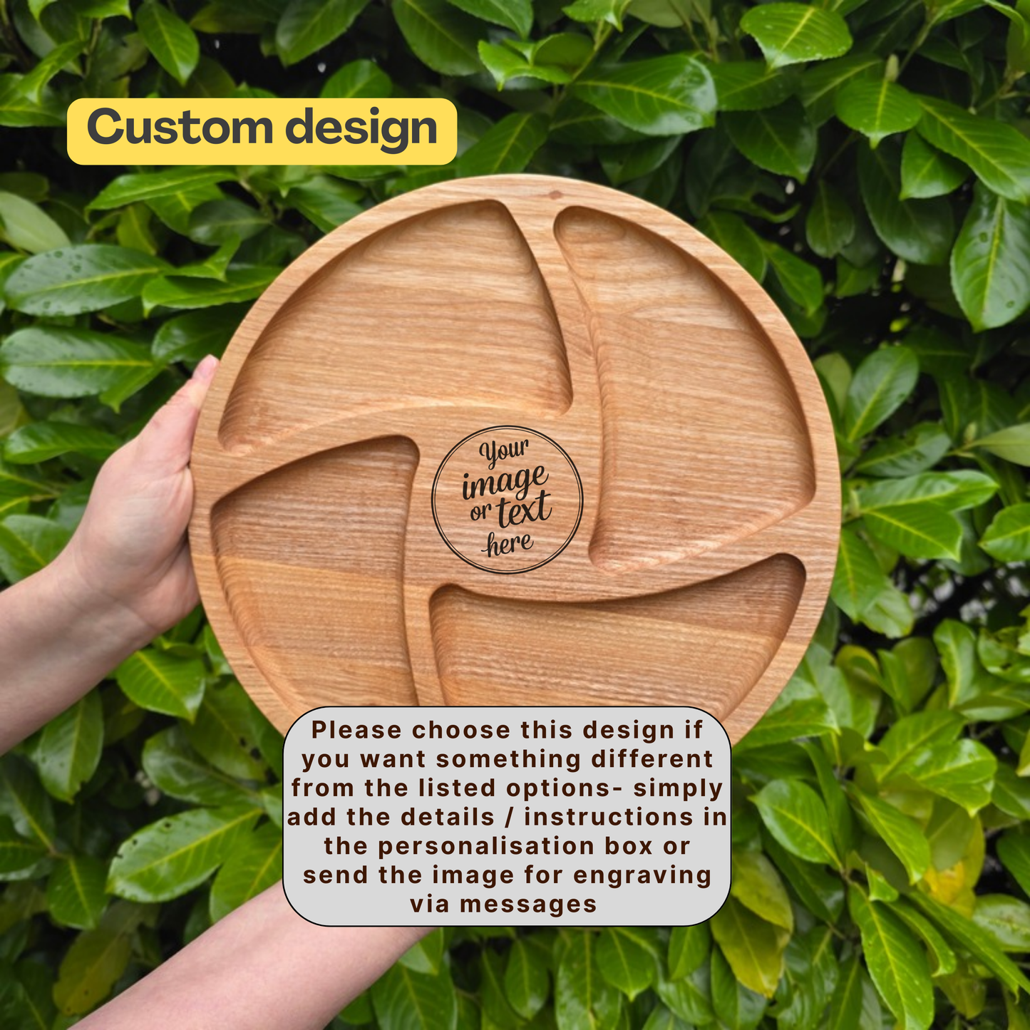 Personalised Wooden Serving Board Retirement Gift