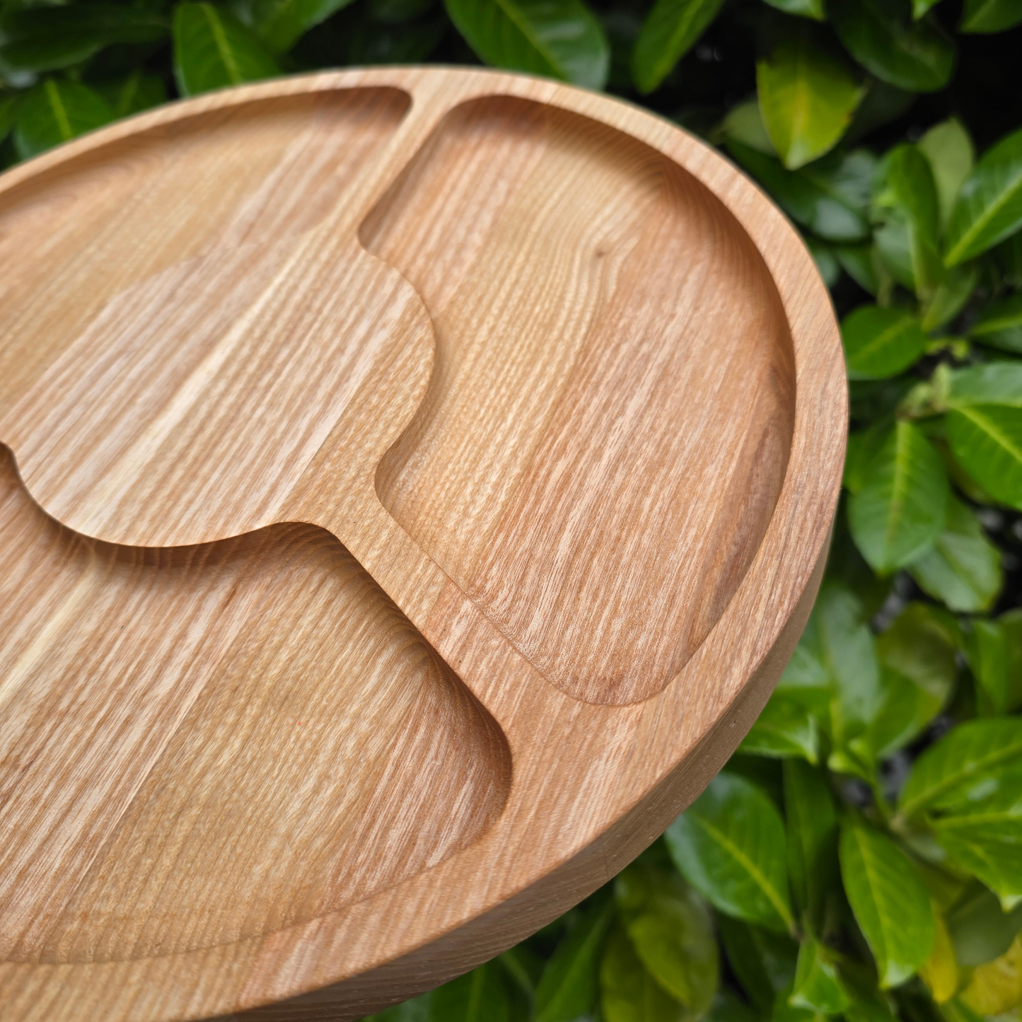 Personalised Gift Wooden Round Serving Board