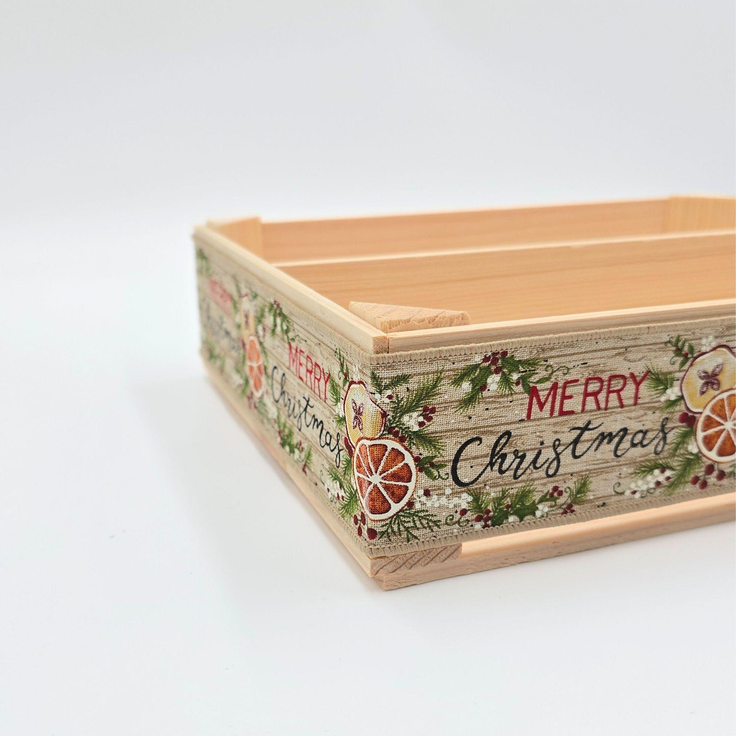 Empty Christmas Gift Basket, Wine Box, Make Your Own Hamper Kit, Gift Box Basket, DIY Kit