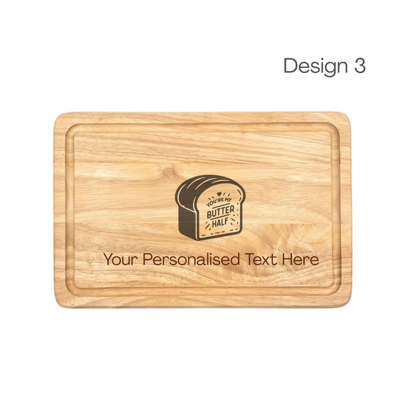 Personalised Chopping Board Gift for Wife, Husband, Partner