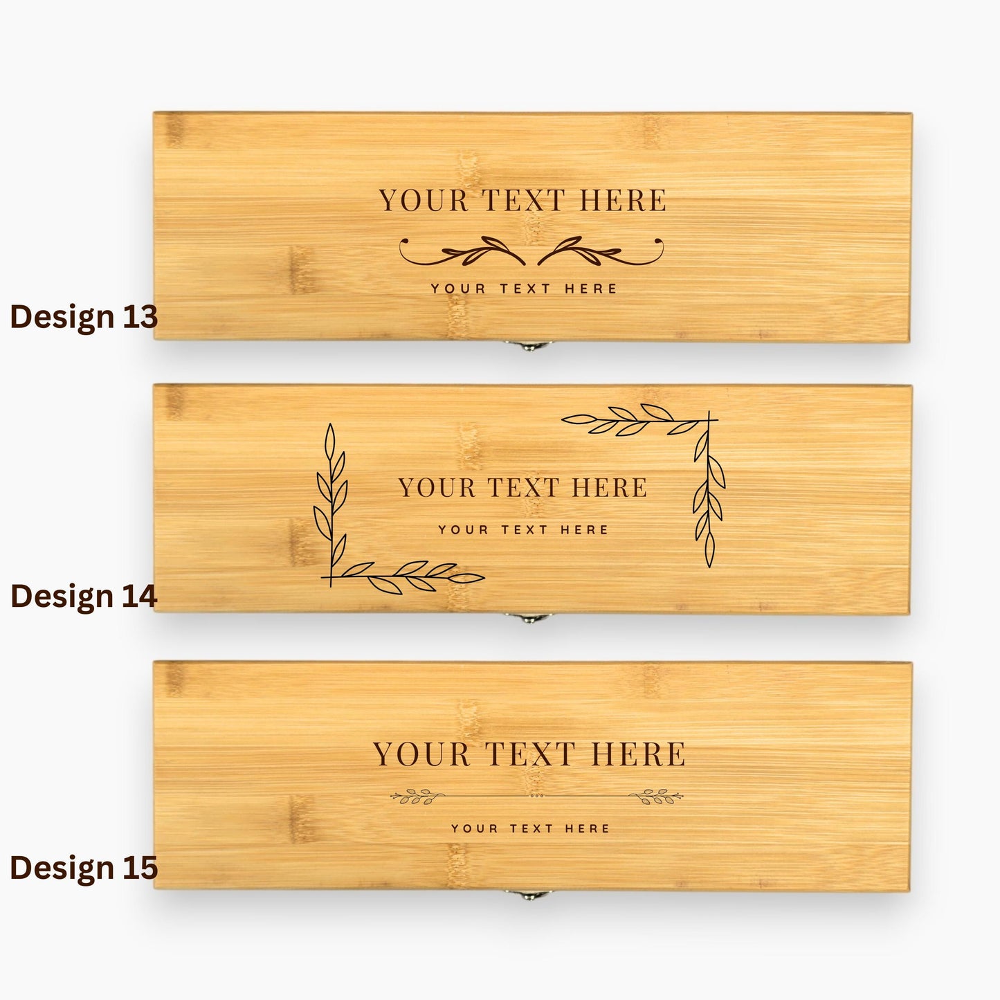 Personalised Wine Gift Set, Empty Wooden Wine Box with Lid Wedding Gift