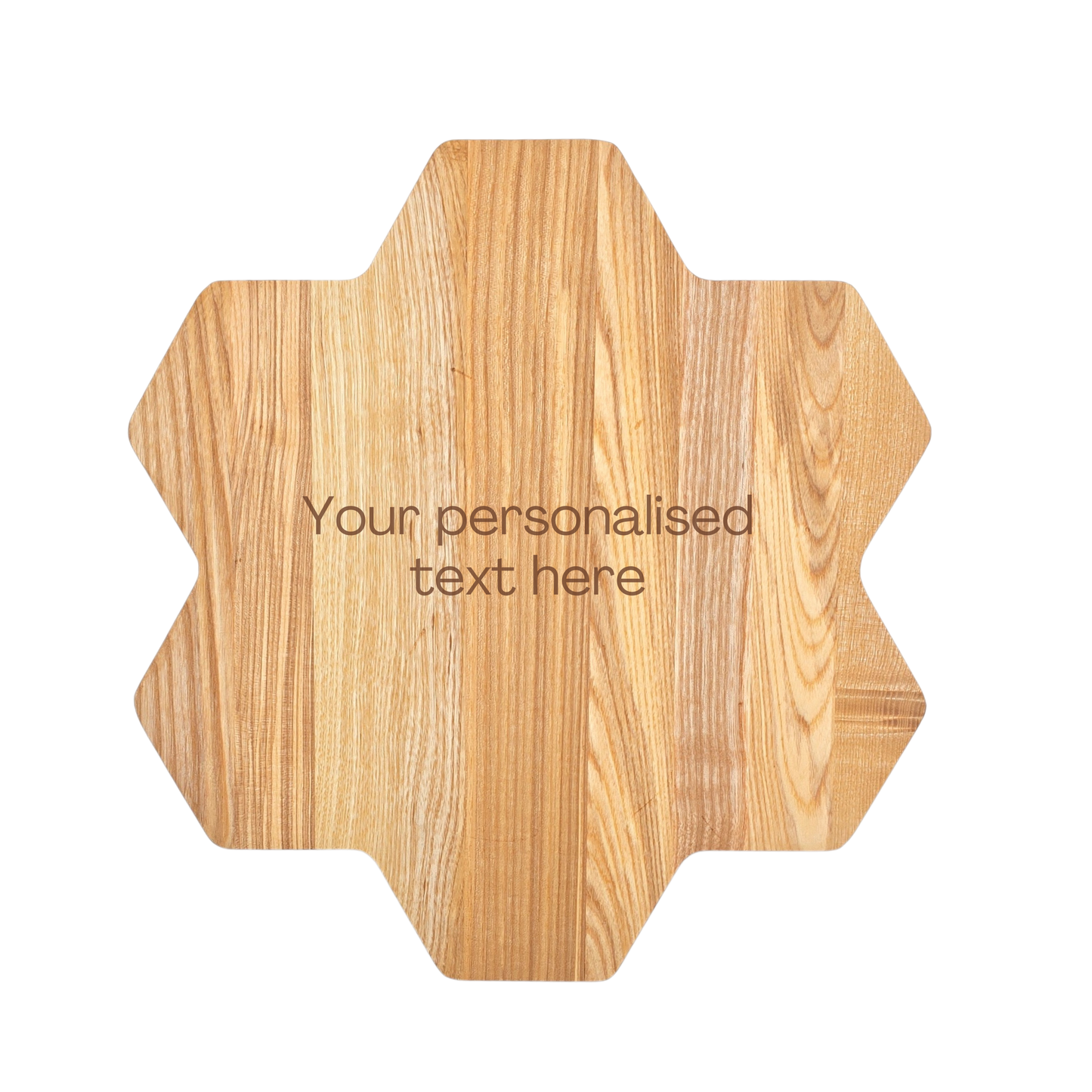 Personalised Honeycomb Wooden Serving Board Off My Tits On Picky Bits