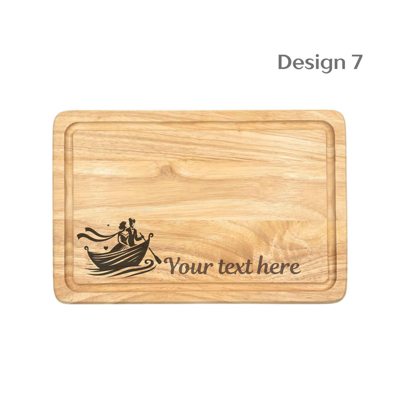 Personalised Wooden Chopping Board - Wedding Gift