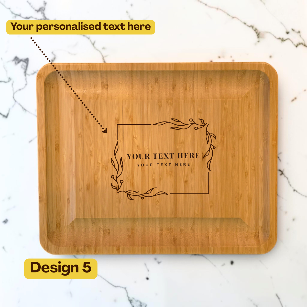 Extra-Large Personalised Cheese Board Set with Drawers:  Wedding, New Home, Anniversary, Birthday Gift