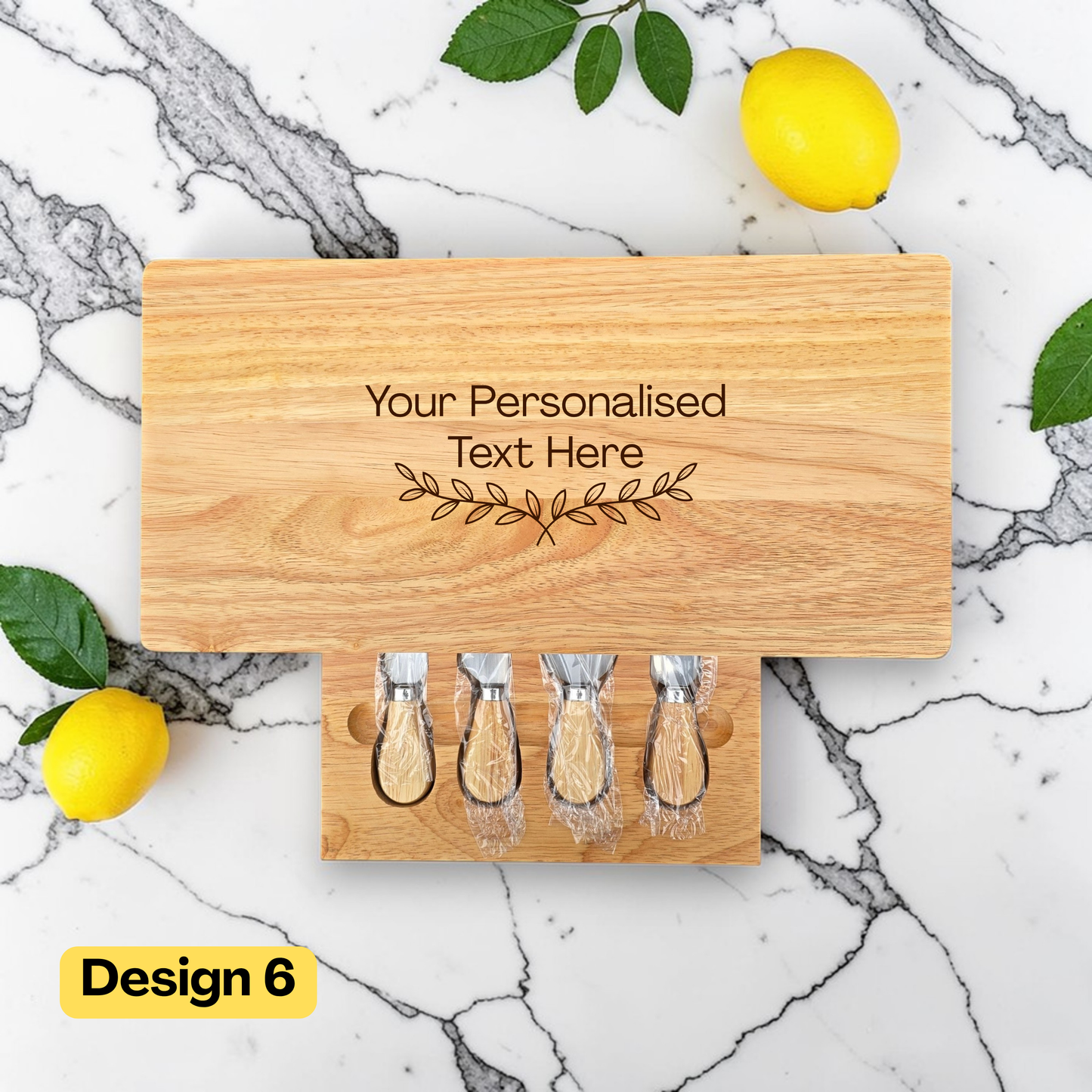 Personalised Cheese Board Set New Home, First Home Ideal Gift