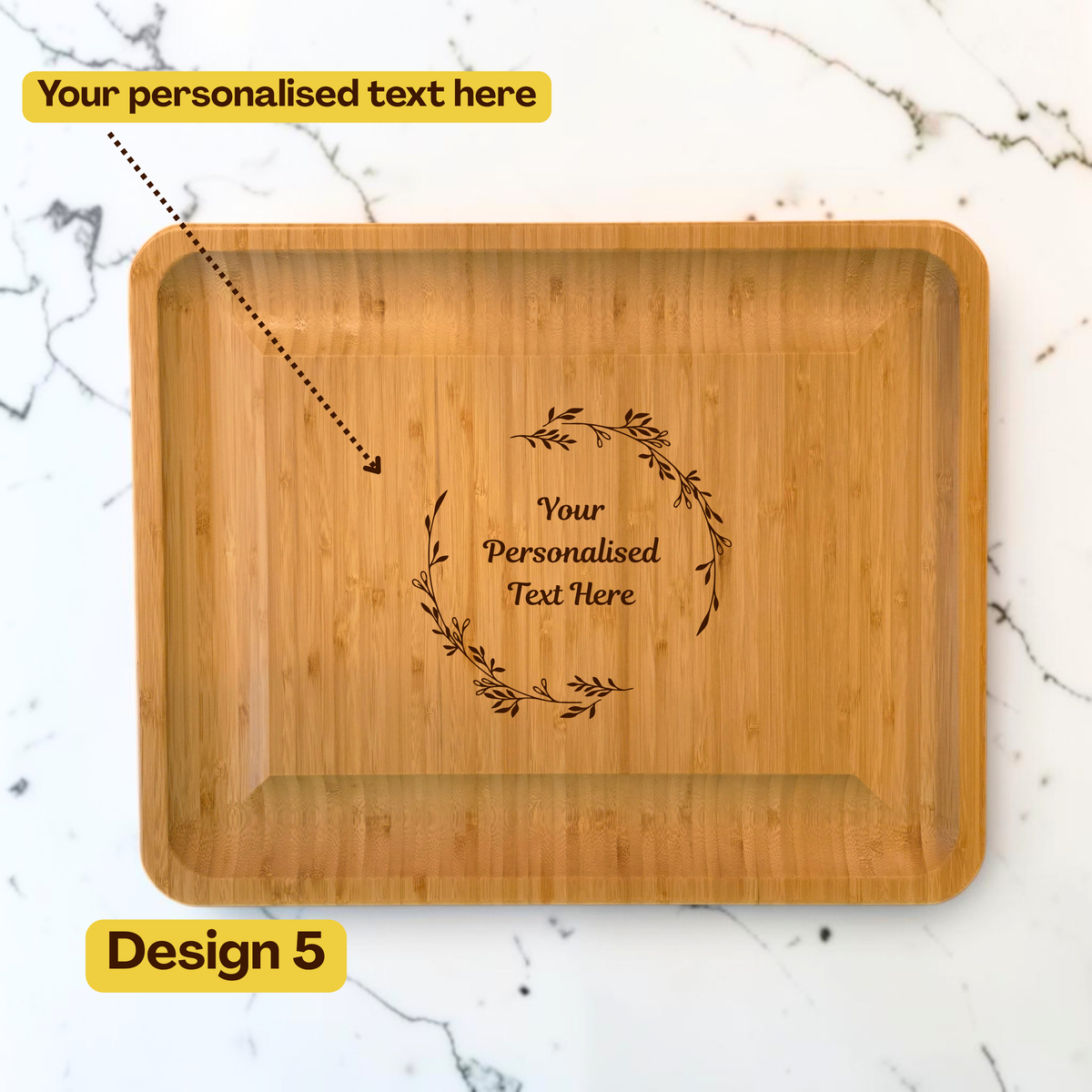 Extra-Large Personalised Cheese Board Set with Drawers:  Wedding, New Home, Anniversary