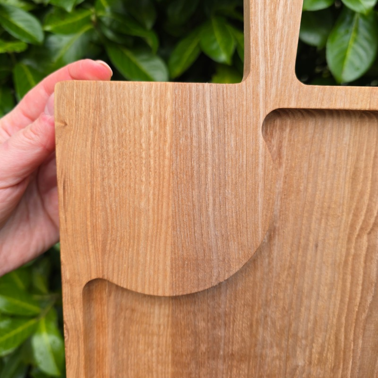 Laser Engraved Personalised Wooden Coffee and Cake Serving Board