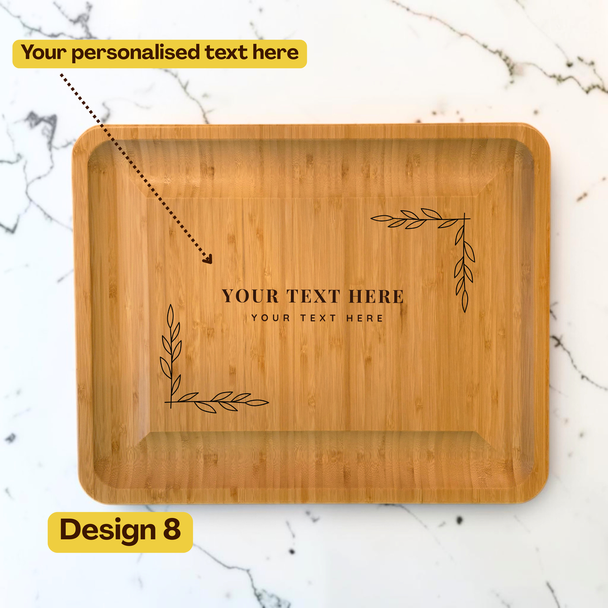 Extra-Large Personalised Cheese Board Set with Drawers:  Wedding, New Home, Anniversary, Birthday Gift