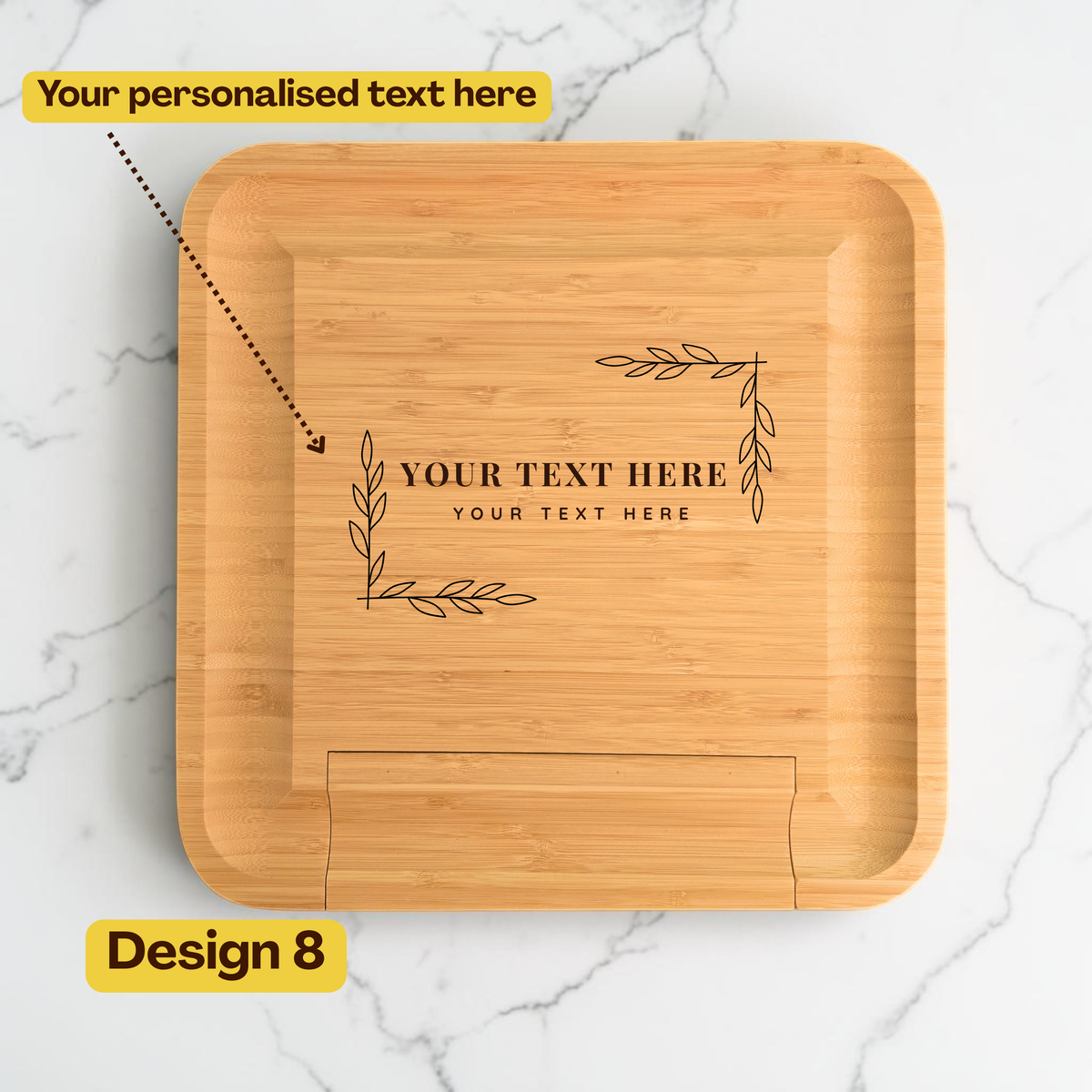 Personalised Large Cheeseboard Gift Set with Drawer and Accessories