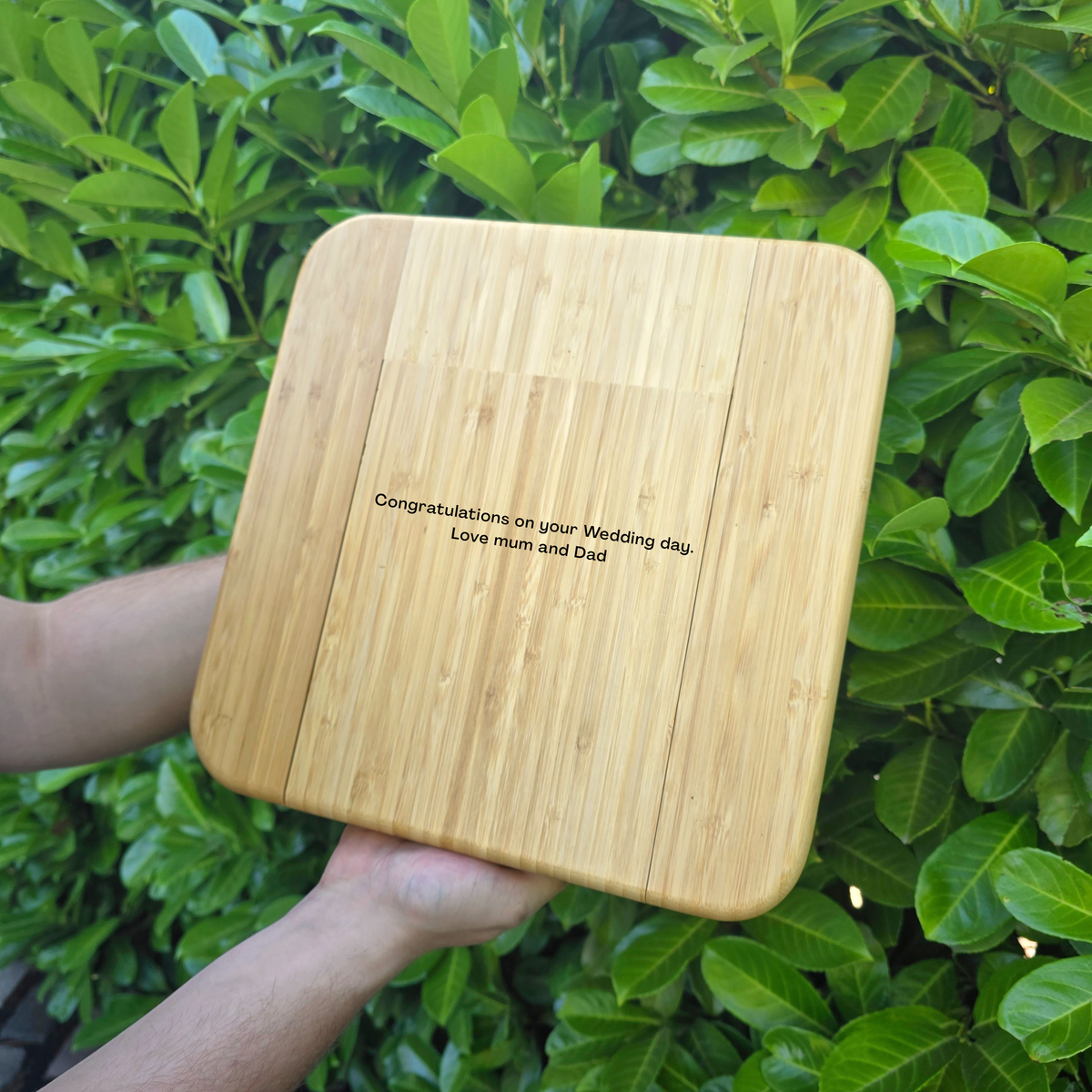 Personalised Large Cheeseboard Gift Set with Drawer and Accessories