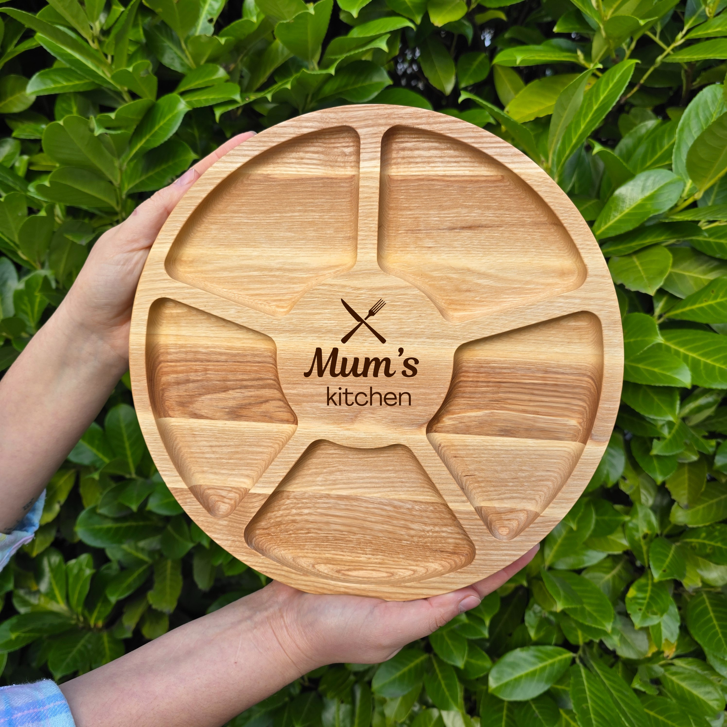 Personalised Round Serving Board Perfect Customised Gift