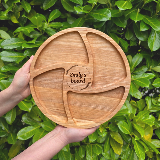 Personalised Wooden Serving Board Retirement Gift