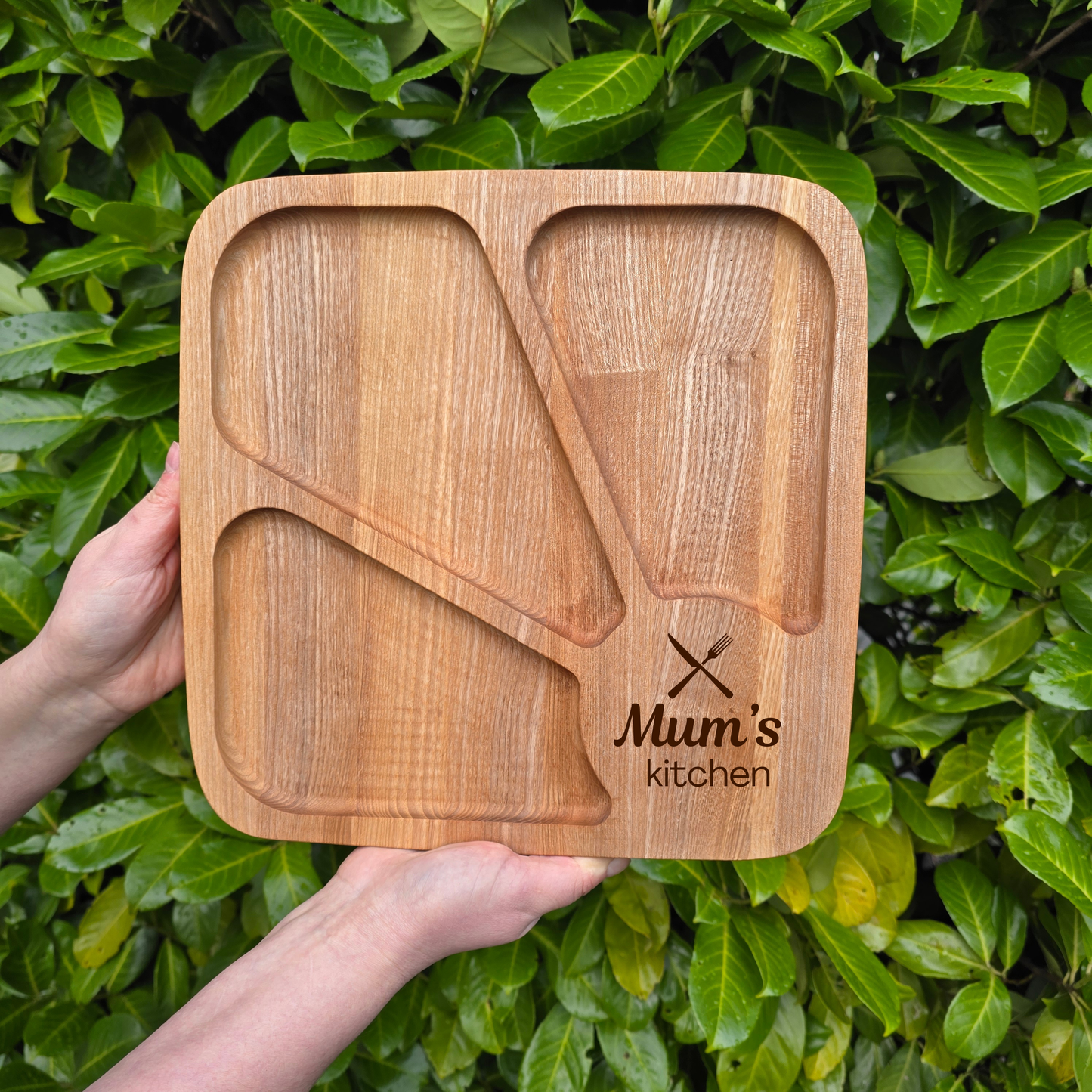 Personalised Sunrise Charcuterie Board Wooden Serving Platter
