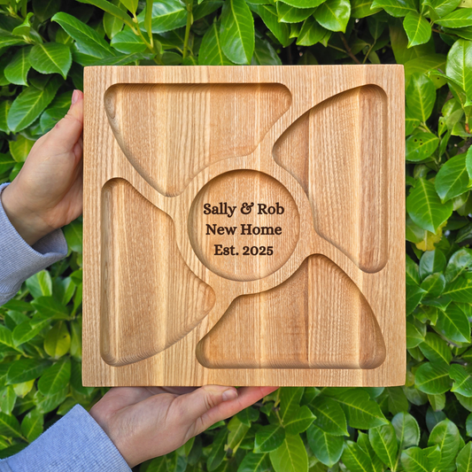 Personalised Sturdy Grazing Board Wooden Serving Platter