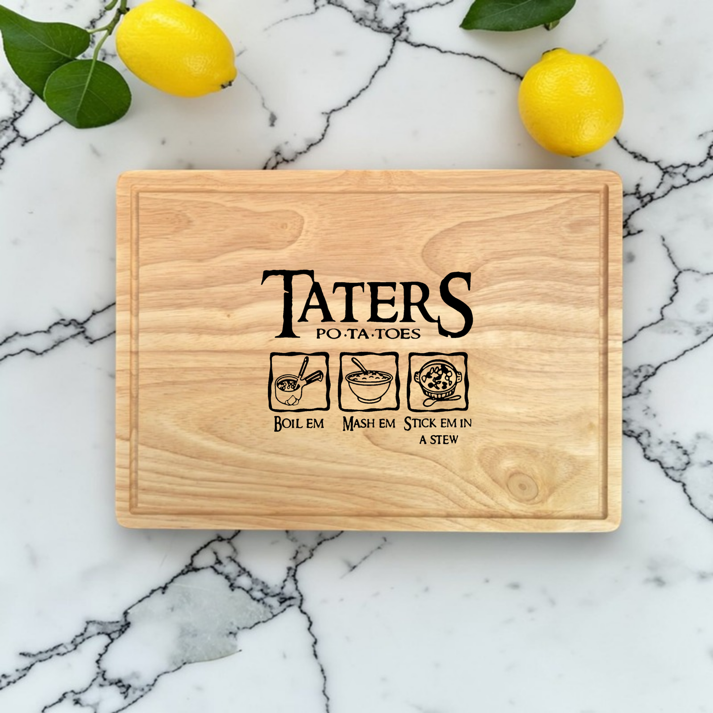 Personalised Film Inspired Chopping Board Funny Kitchen Gift, Nerdy Gift