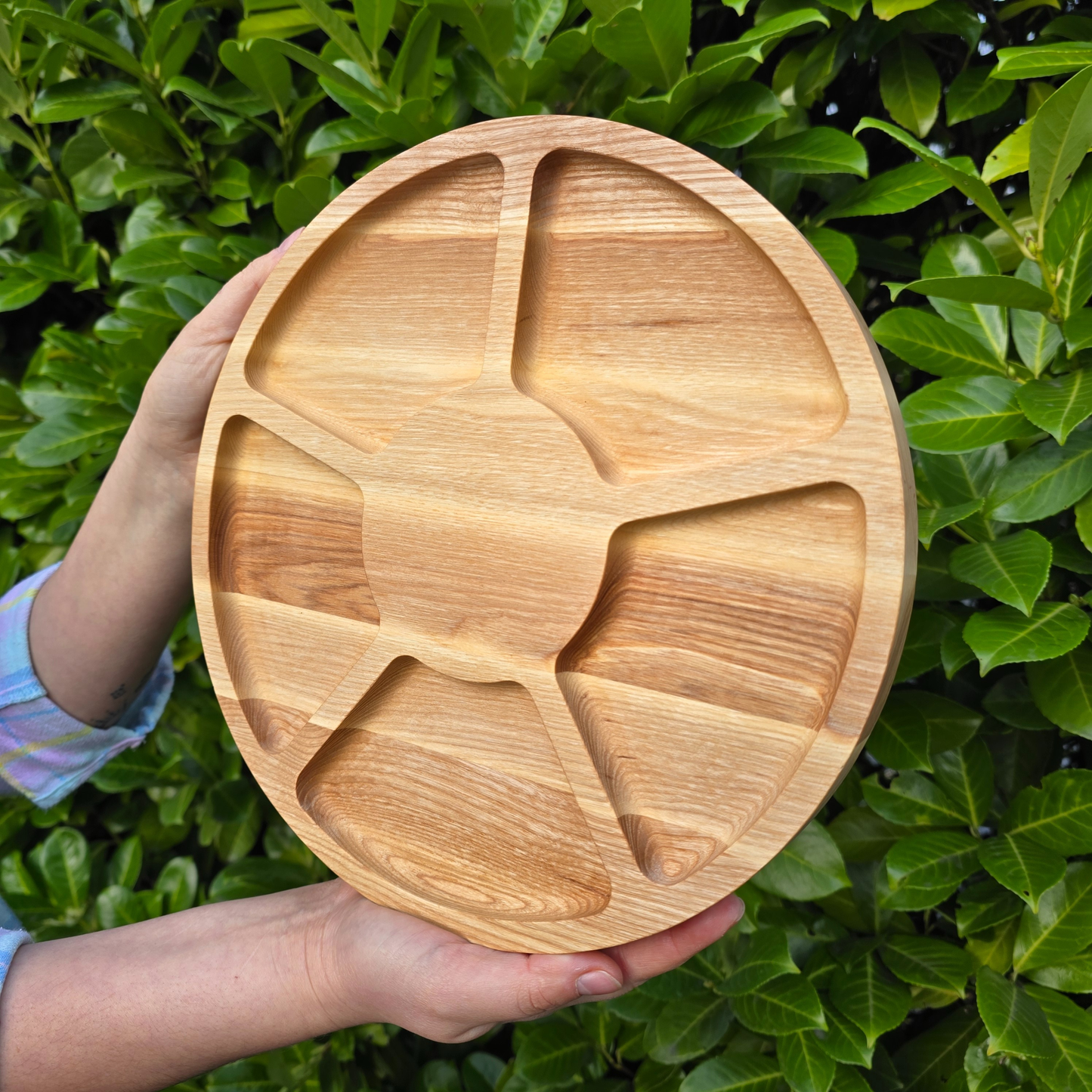 Personalised Round Serving Board Perfect Customised Gift