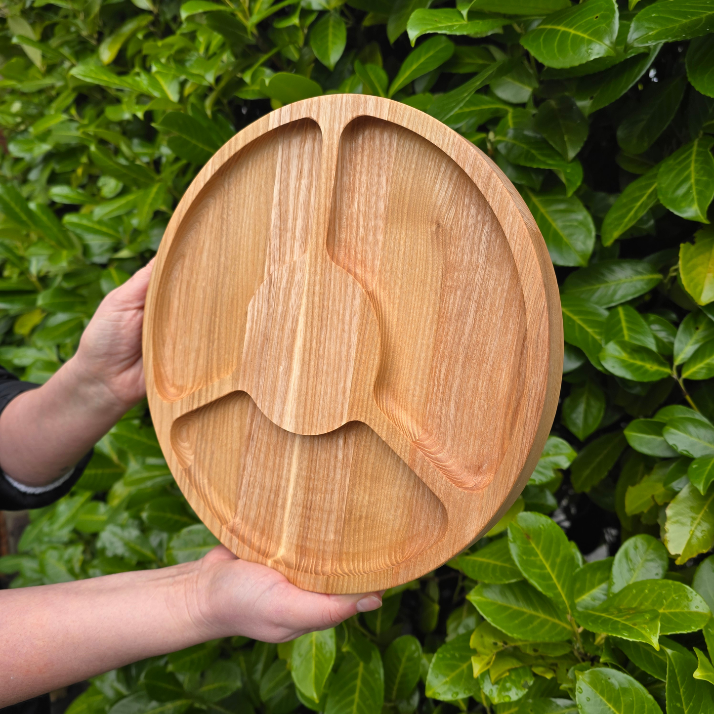 Personalised Gift Wooden Round Serving Board