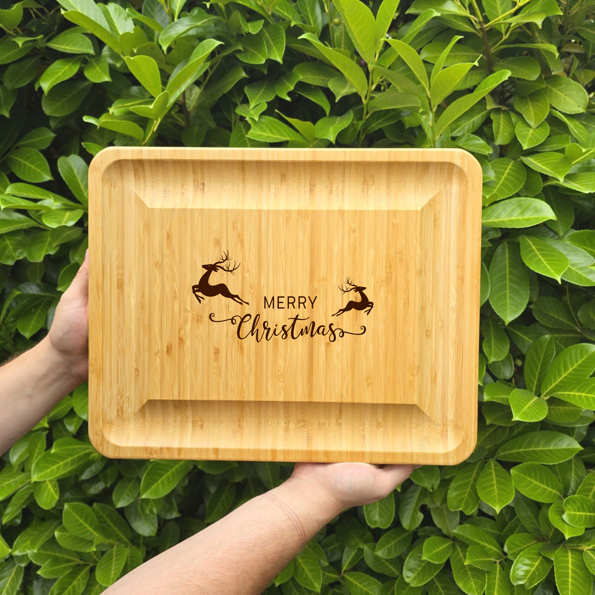 Extra-Large Personalised Cheeseboard Gift Set for Christmas