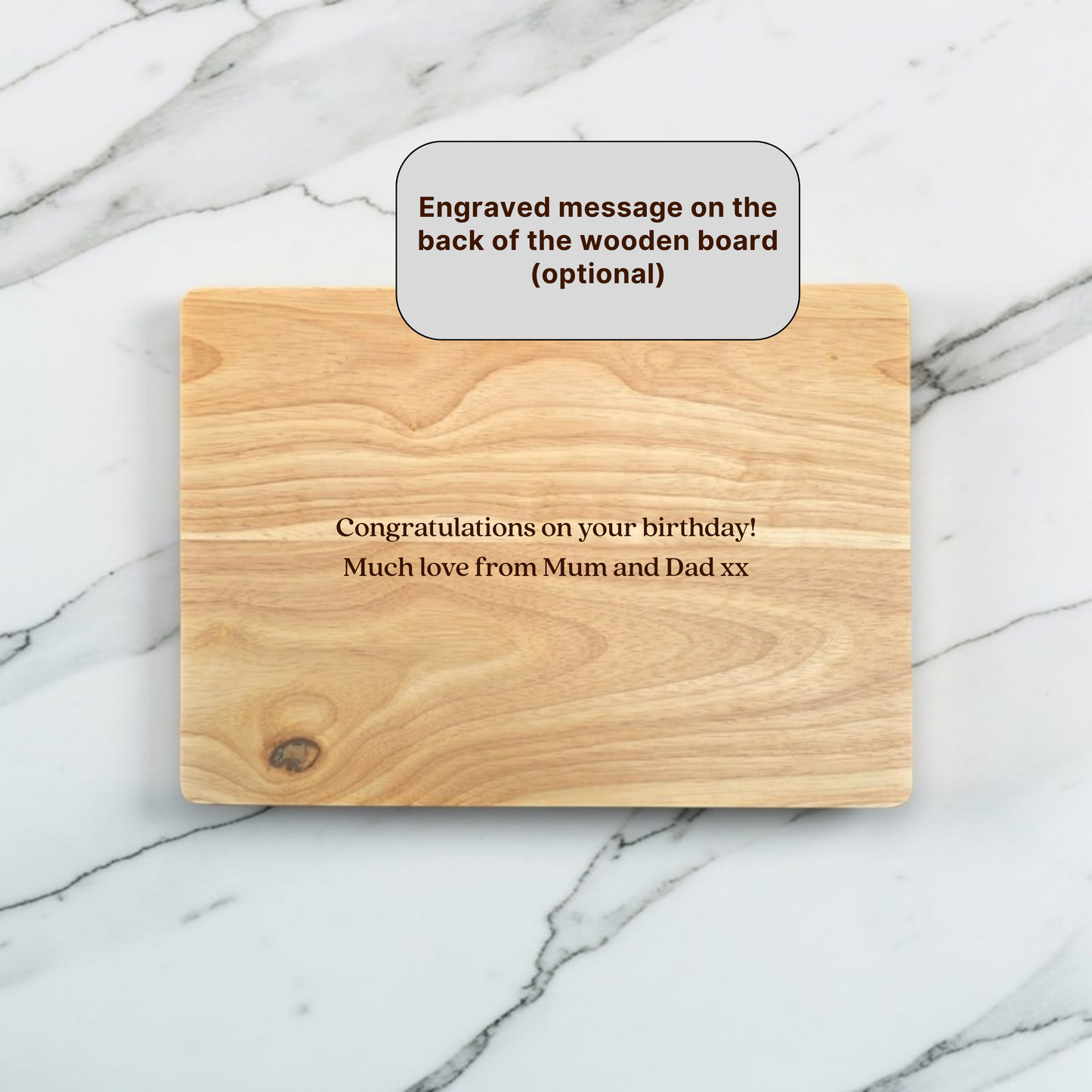 Personalised Film Inspired Chopping Board Funny Kitchen Gift, Nerdy Gift