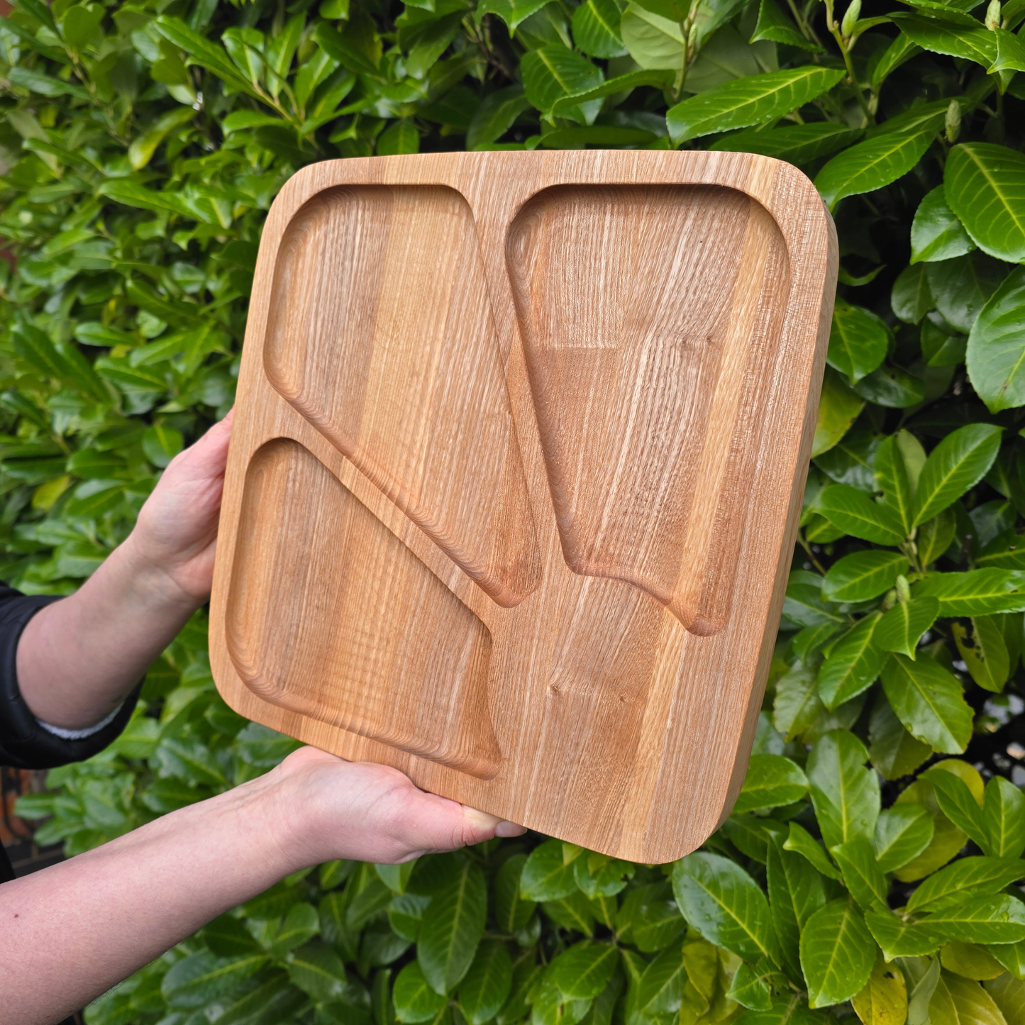 Personalised Sunrise Charcuterie Board Wooden Serving Platter