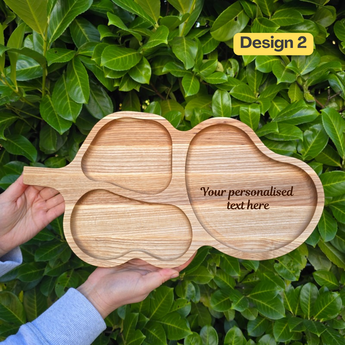 Personalised Wooden Platter Table Centerpiece