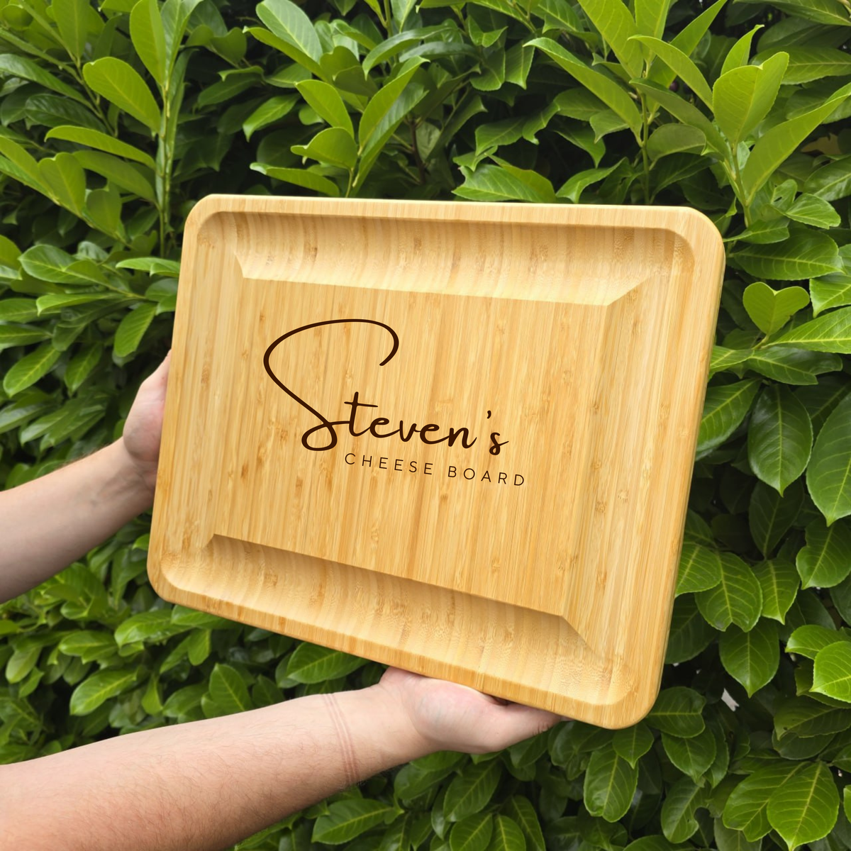 Extra-Large Personalised Cheese Board Set with Drawers:  Wedding, New Home, Anniversary, Birthday Gift