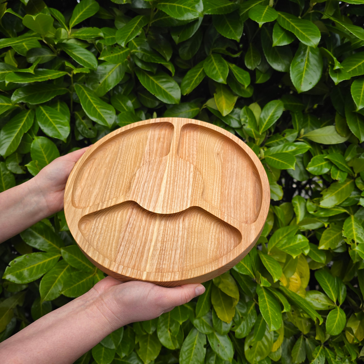 Personalised Gift Wooden Round Serving Board
