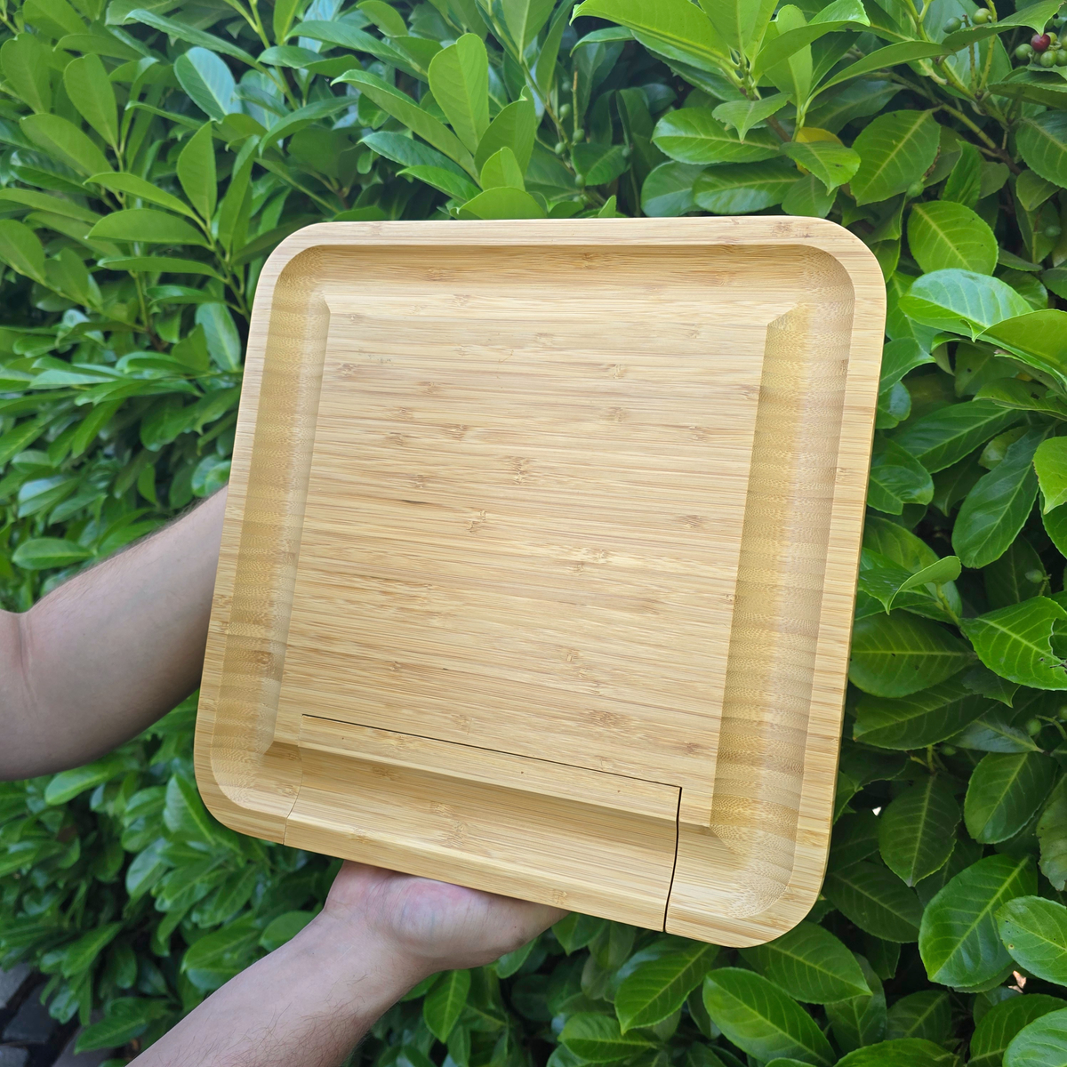 Personalised Large Square Cheeseboard Gift Set for Christmas