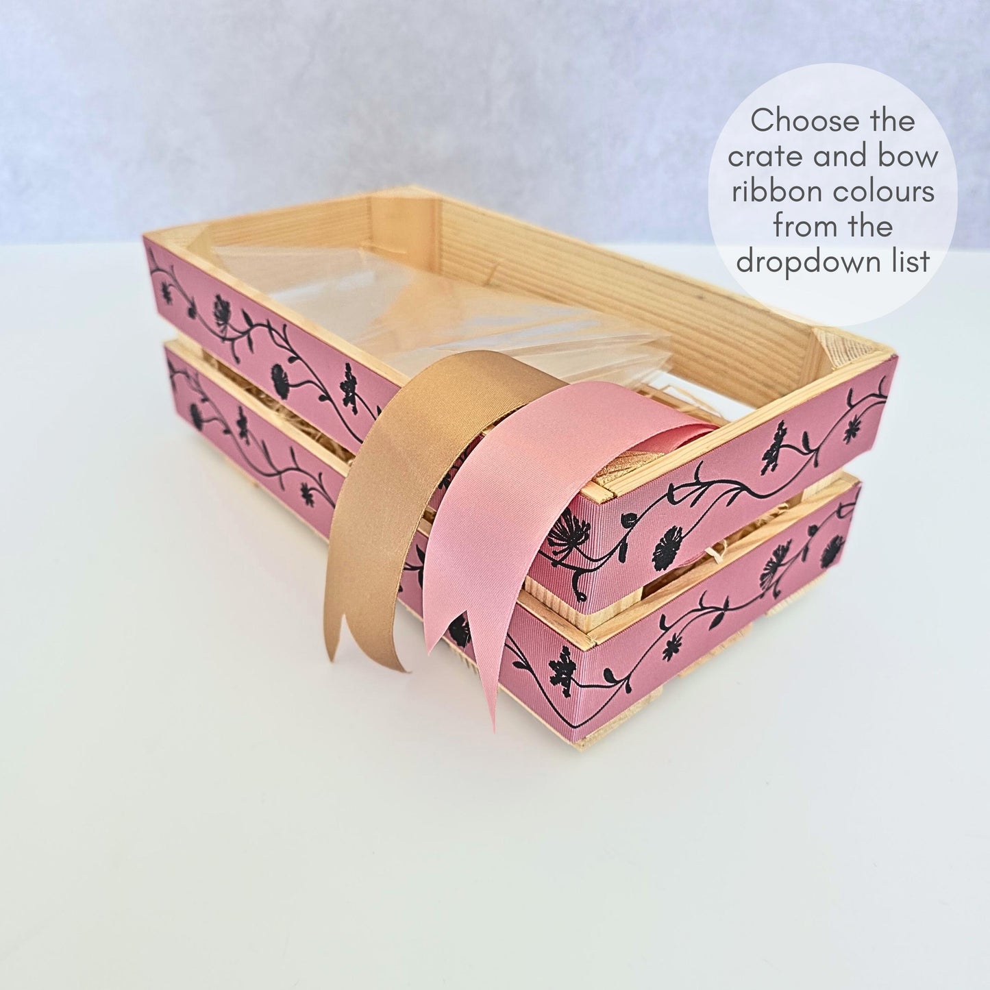 Empty Make Your Own Hamper Kit, Gift Box Basket, DIY Kit - Birthday, Wedding, Housewarming, Anniversary, Baby Shower, Father's Day