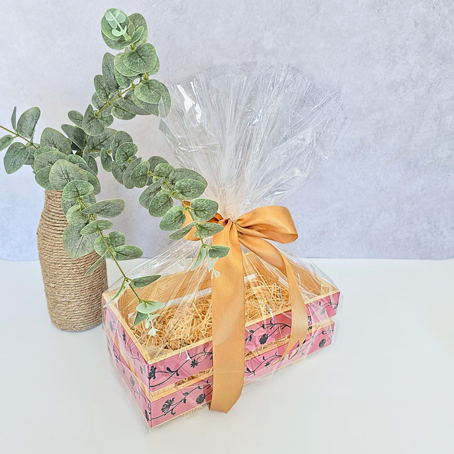 Empty Make Your Own Hamper Kit, Gift Box Basket, DIY Kit - Birthday, Wedding, Housewarming, Anniversary, Baby Shower, Father's Day