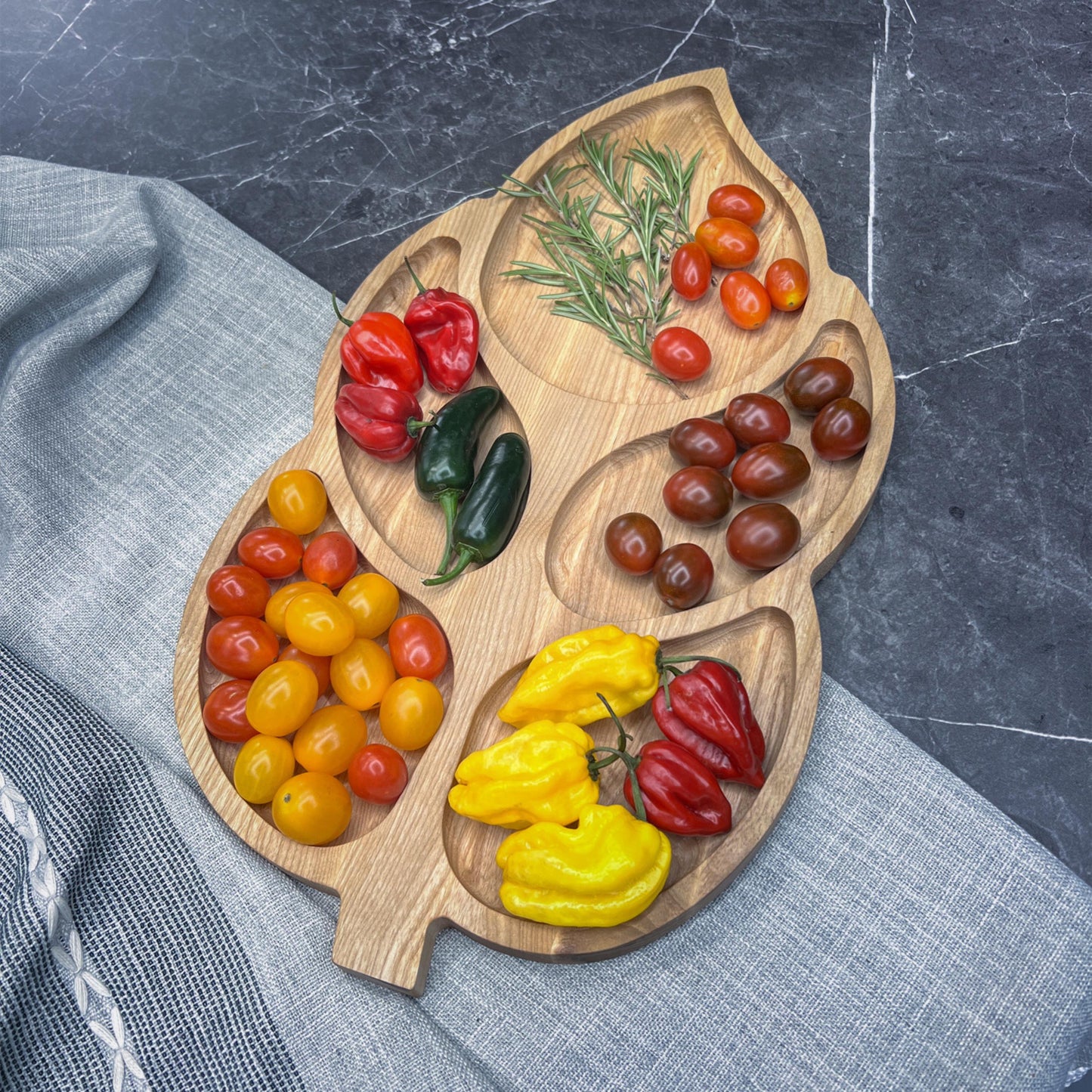 Personalised Large Meat Serving Tray