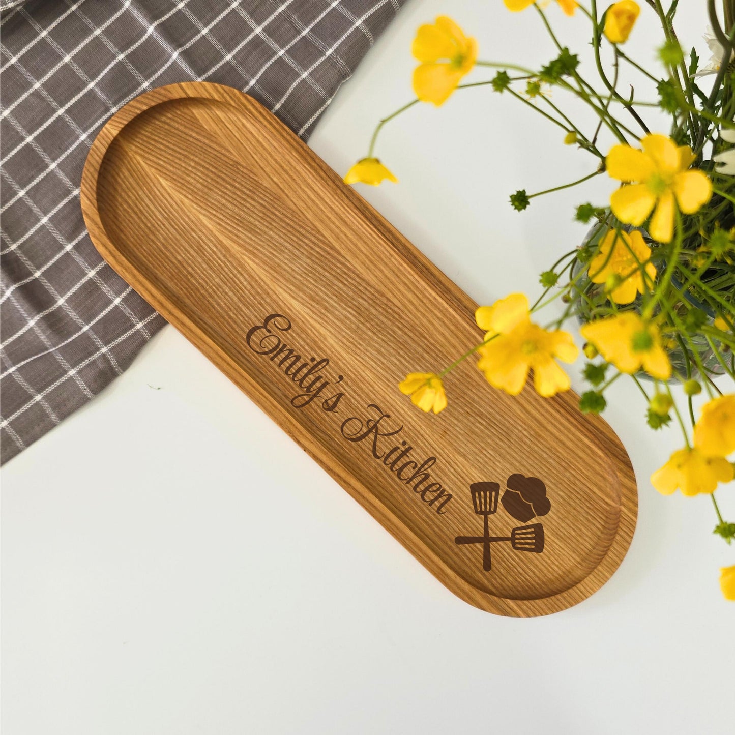 Personalised Charcuterie Board Serving Tray