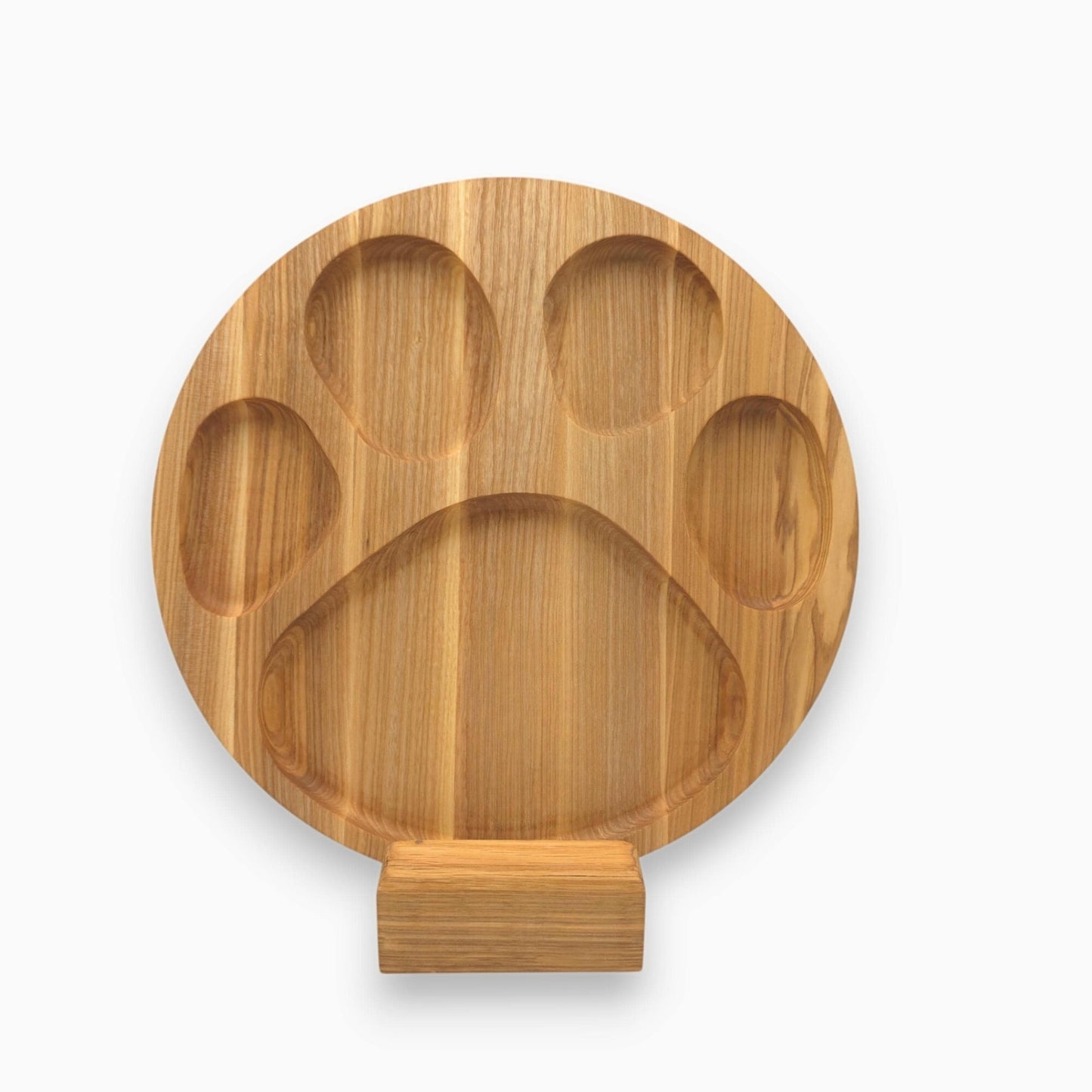 Personalised Paw-Shaped Plate - Unique Gift for Dog Lovers
