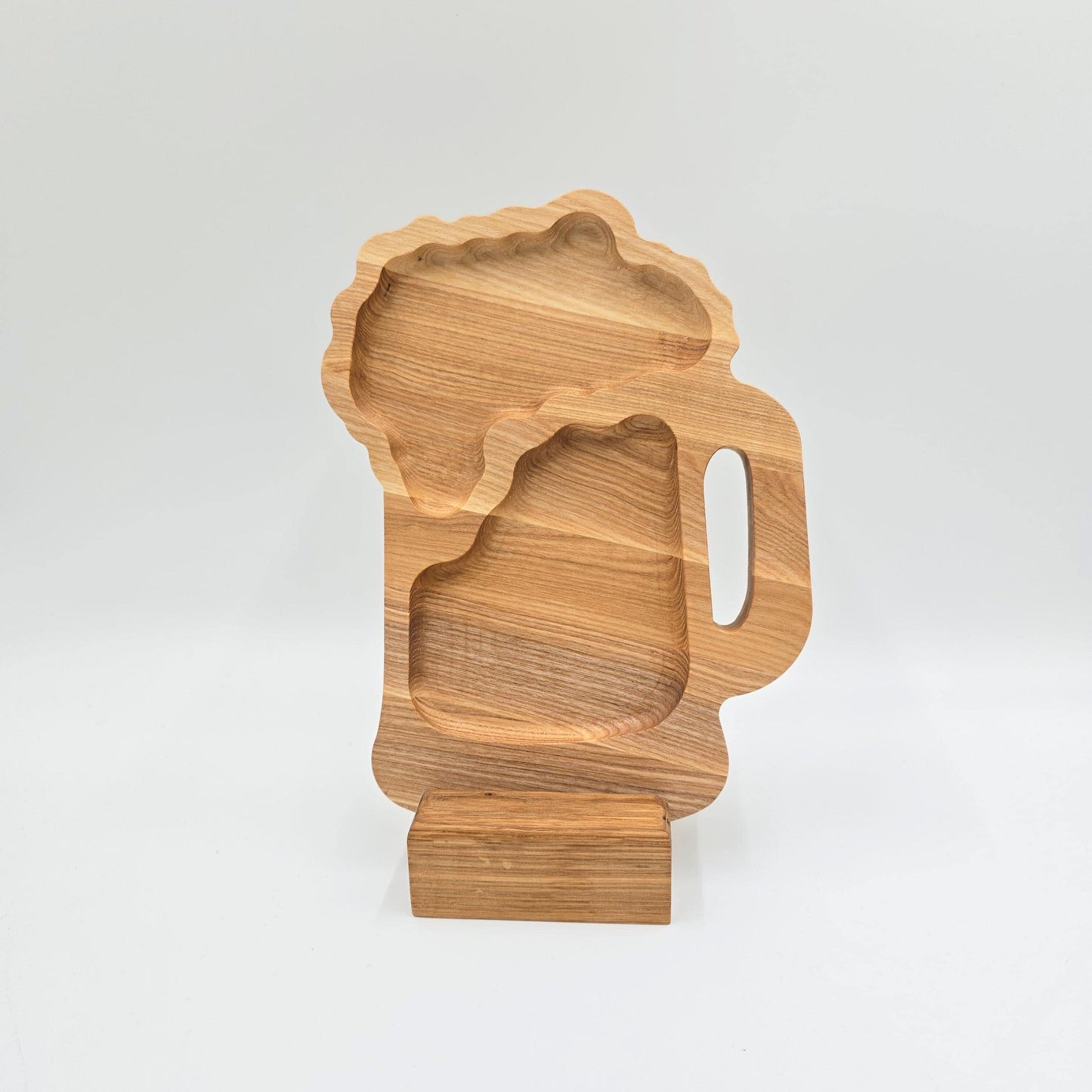 Personalised Wooden Beer Mug Tray