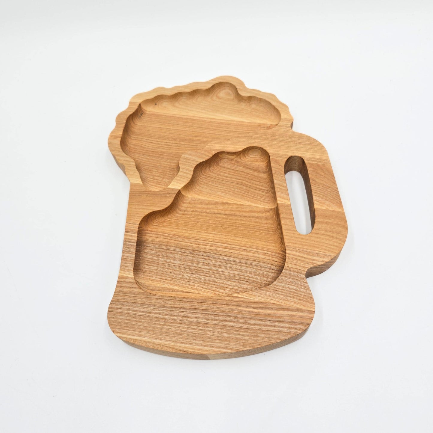 Personalised Wooden Beer Mug Tray