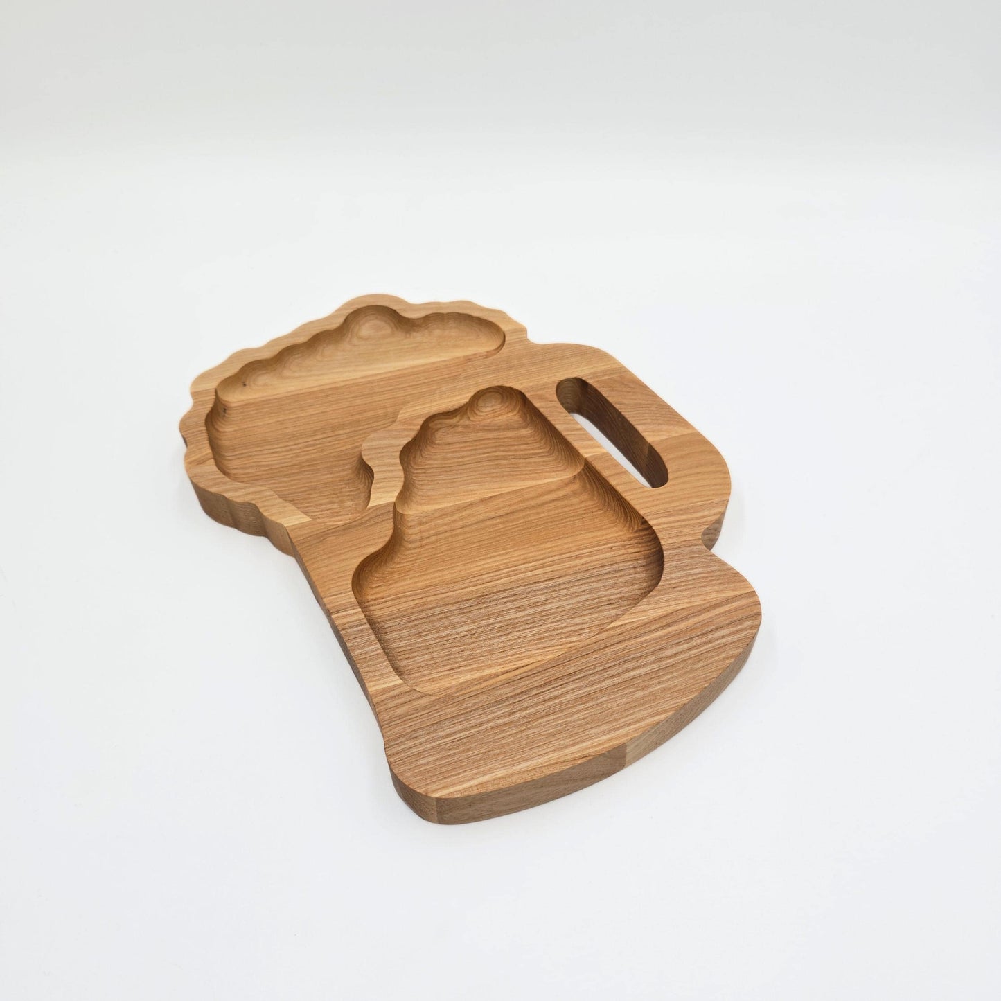 Personalised Wooden Beer Mug Tray