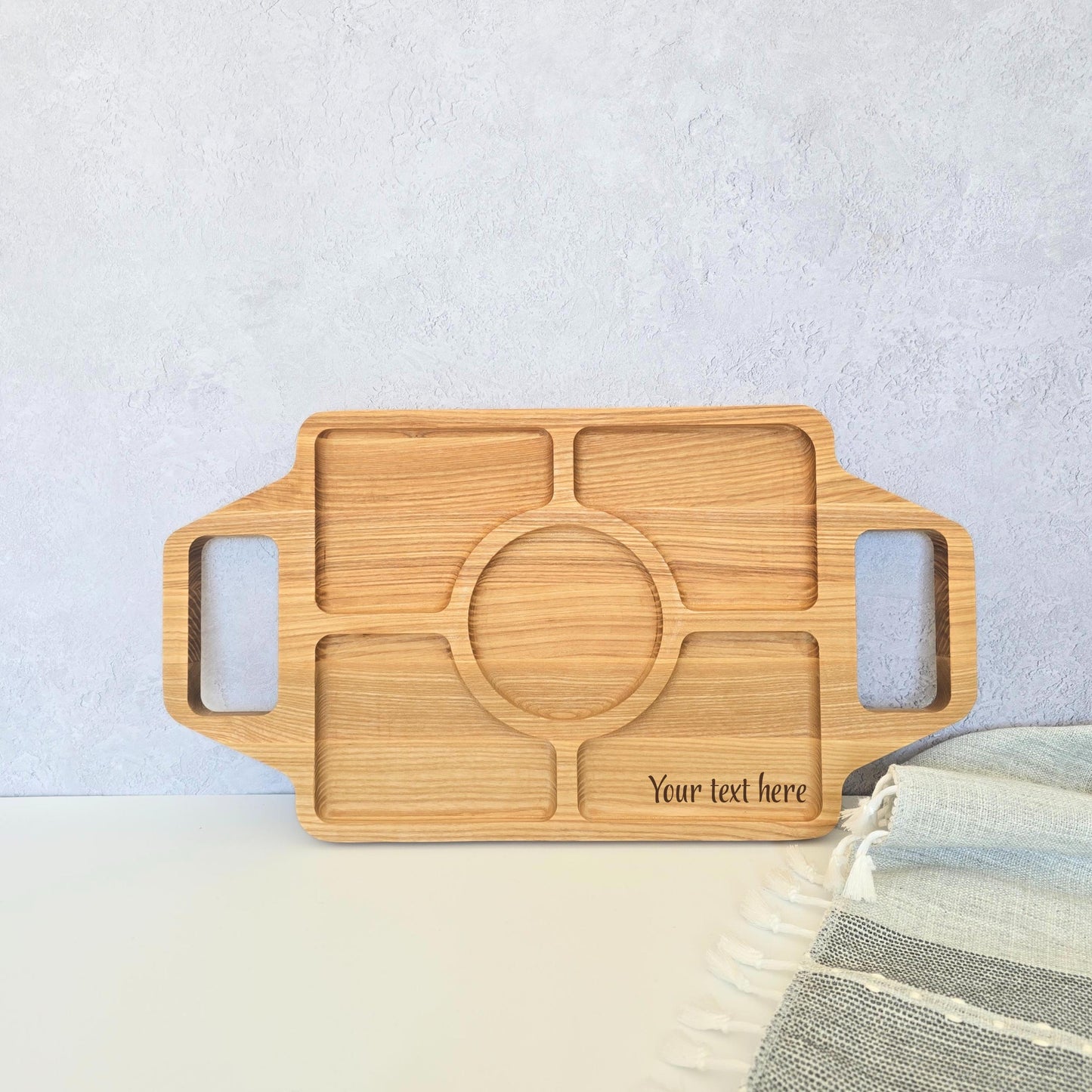 Personalised Table Centrepiece Serving Tray