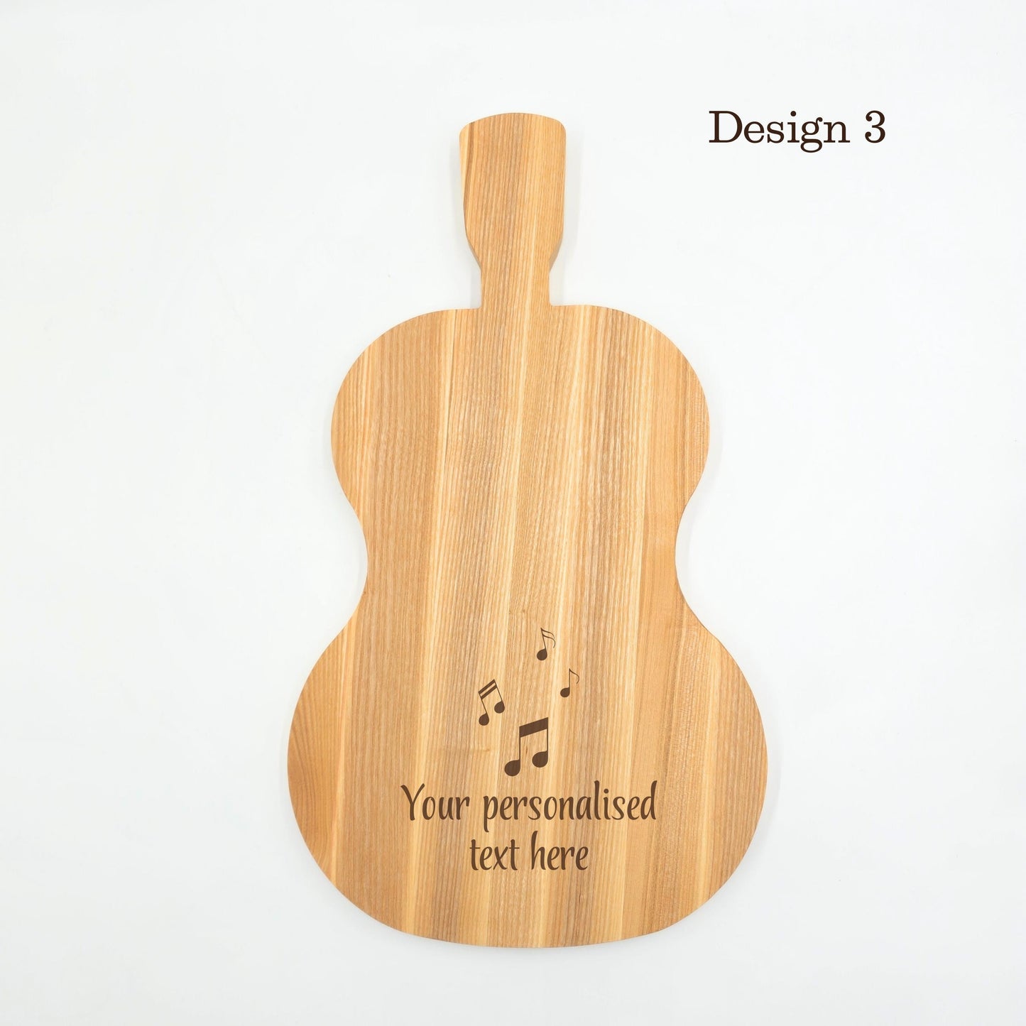 Personalised Guitar Wooden Serving Board
