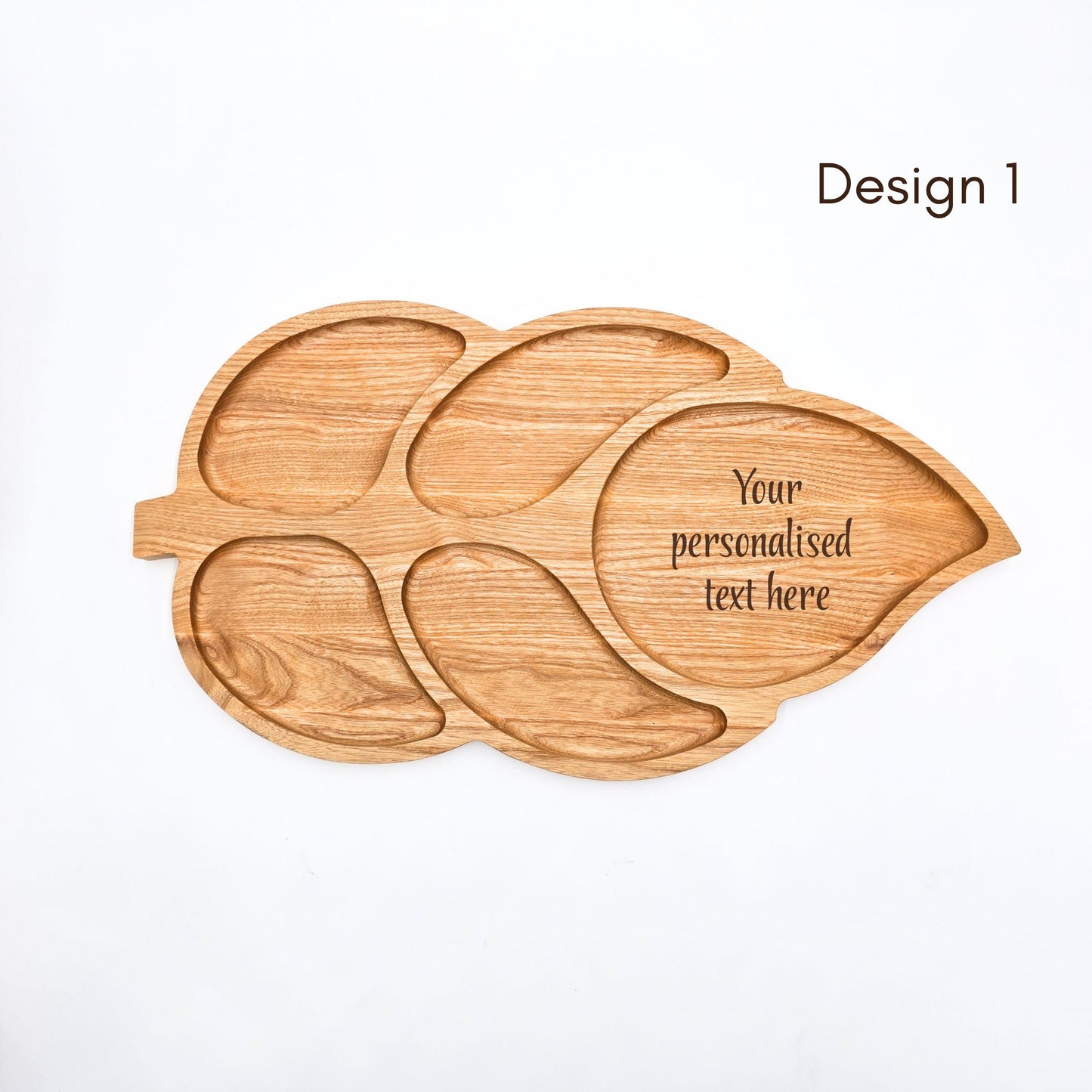 Personalised Table Centrepiece Large Wooden Platter