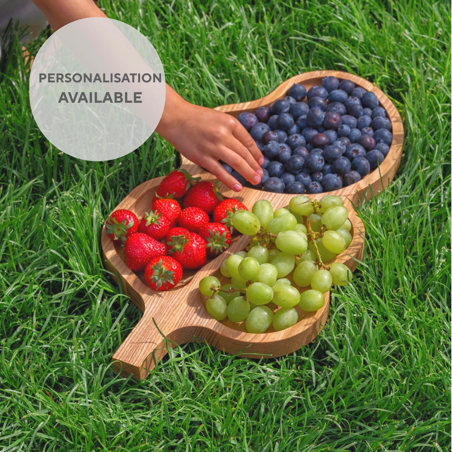 Personalised Large Meat Serving Tray