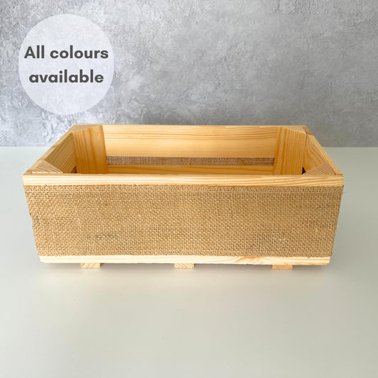 Empty Make Your Own Hamper Kit, Gift Box Basket, DIY Kit - Birthday, Wedding, Housewarming, Anniversary, Father's Day, Colours Available