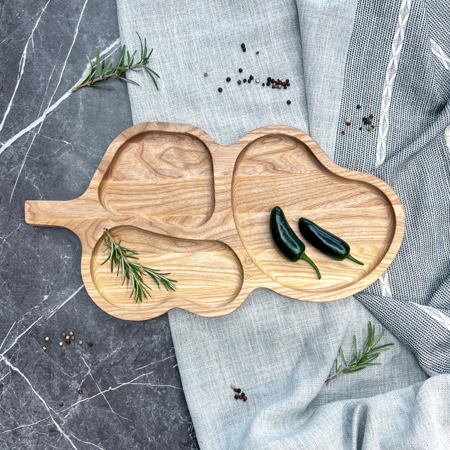 Personalised Large Meat Serving Tray