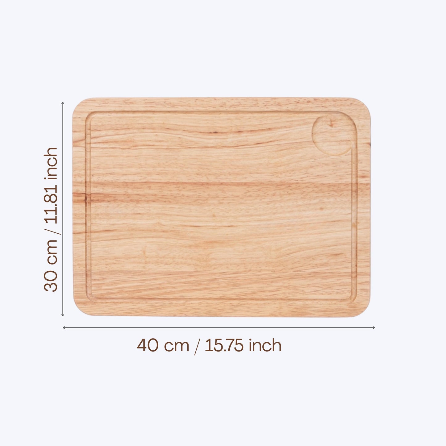 Personalised Flowers Engraved Wooden Serving Board Birthday Gift