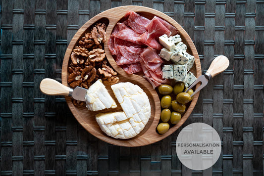 Personalised Yin Yang Cheese Board