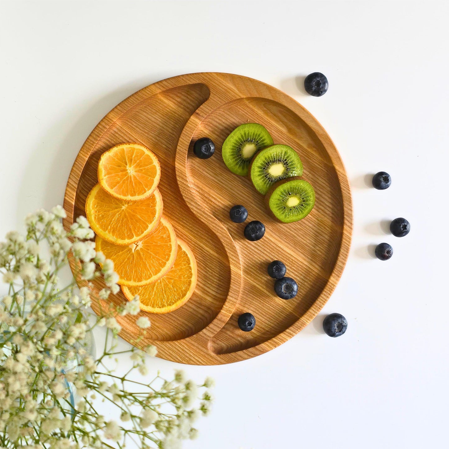 Personalised Yin Yang Cheese Board