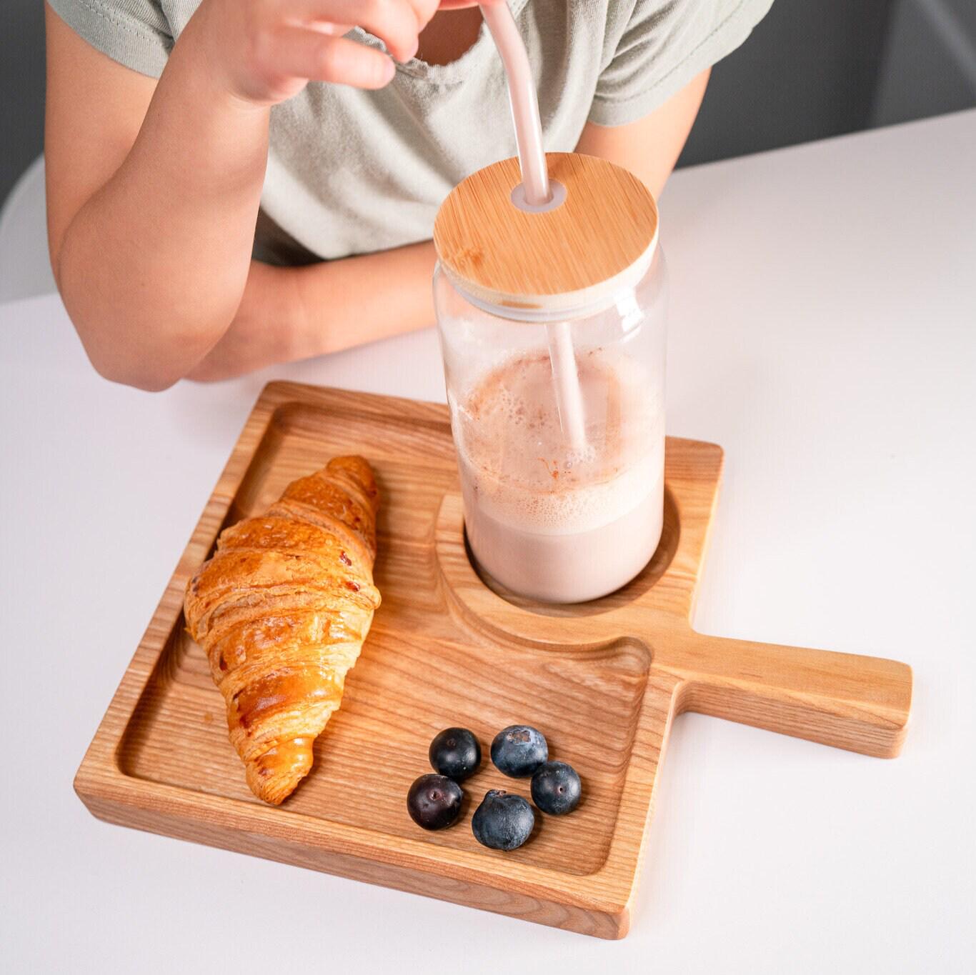 Personalised Wooden Coffee and Cake Serving Board
