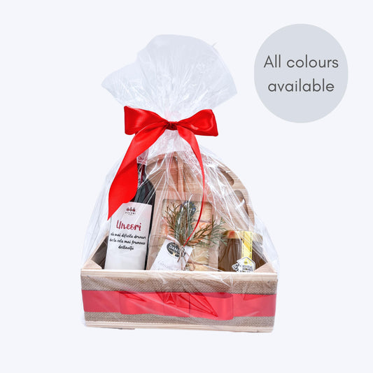 Empty Gift Basket, Hamper Kit, Make Your Own Hamper - Valentines, Housewarming, Anniversary, Mothers Day, colours available