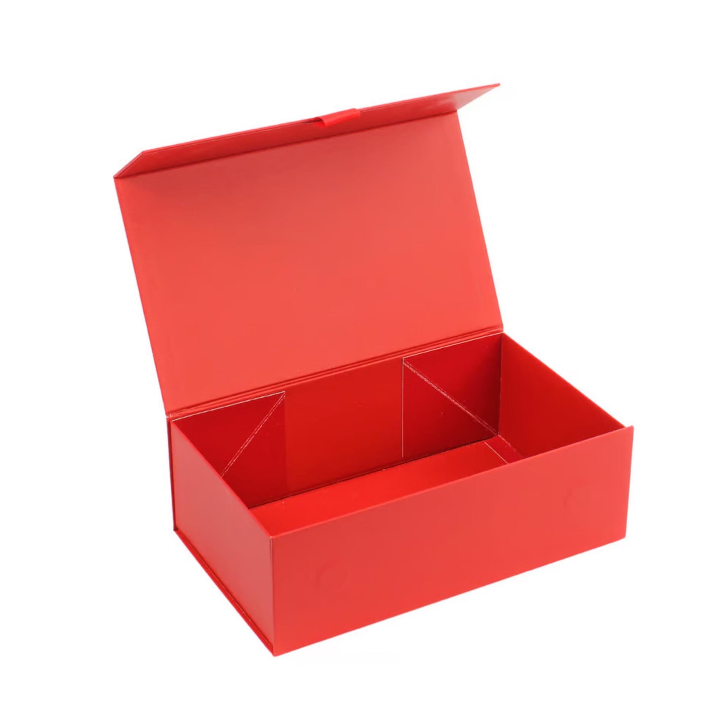 Magnetic Gift Box With Lid, Anniversary Gift Box, Birthday Gift Box, Deep Gift Box With Ribbon, Wedding Gift Box, Flat Packed