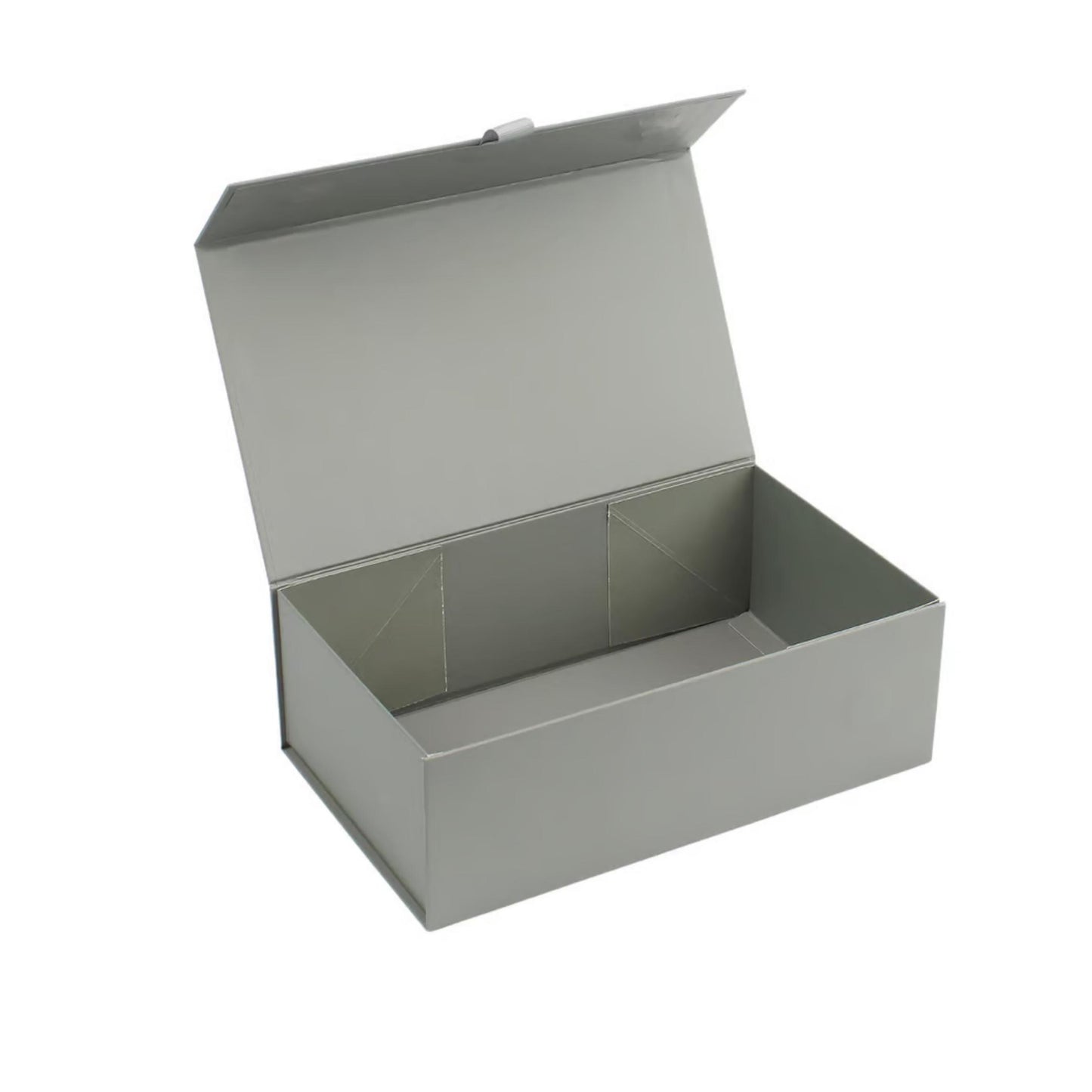 Magnetic Gift Box With Lid, Anniversary Gift Box, Birthday Gift Box, Deep Gift Box With Ribbon, Wedding Gift Box, Flat Packed