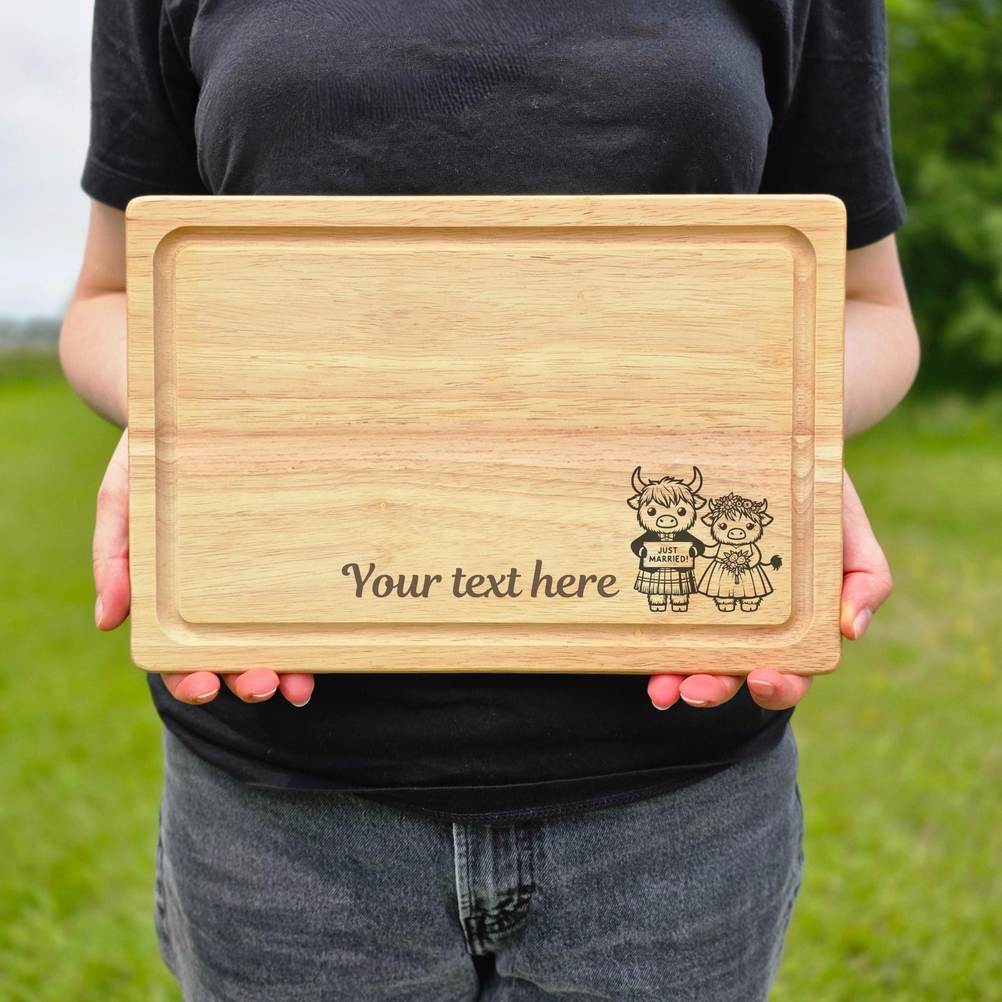 Personalised Wooden Chopping Board - Unusual Gift Idea